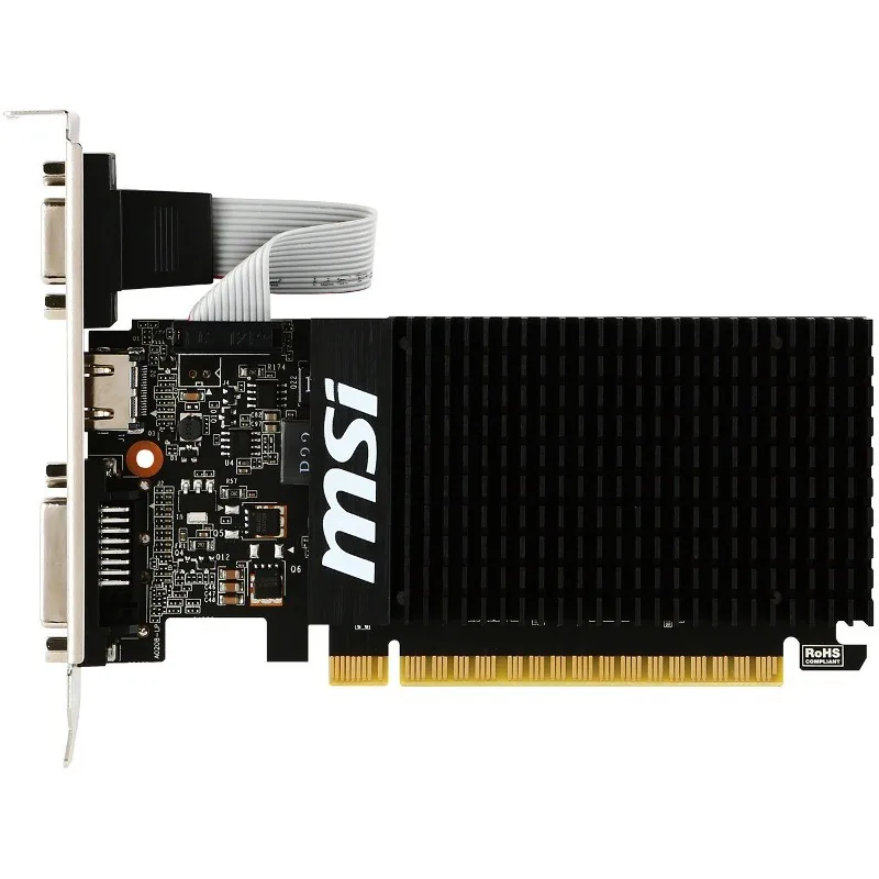 MSI GeForce GT 710 Silent 2GB DDR3 Low Profile