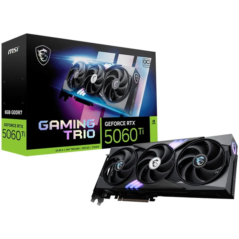 MSI GeForce RTX 5060 Ti GAMING TRIO OC 8GB