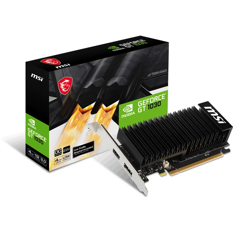 MSI GeForce GT 1030 4GB DDR4 LP OC