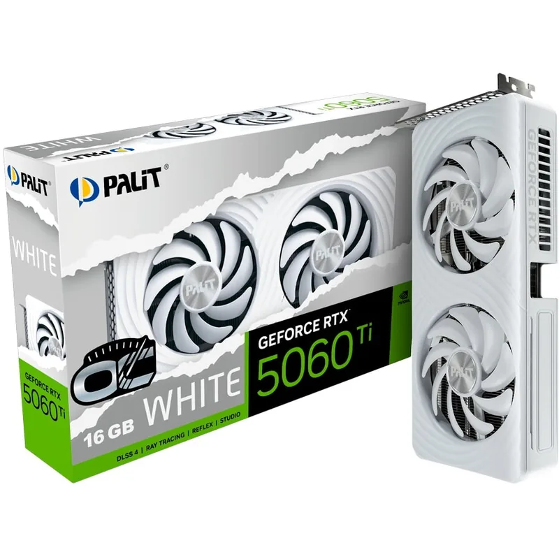 Palit GeForce RTX 5060 Ti 16GB GDDR7 WHITE OC