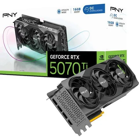 PNY GeForce RTX 5070 Ti Triple Fan 16GB OC