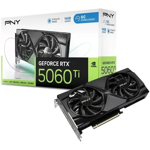 PNY GeForce RTX 5060 Ti 16GB Dual Fan OC