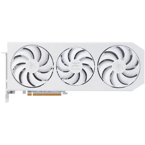 PowerColor Hellhound Radeon RX 9070 XT 16GB GDDR6 Spectral White