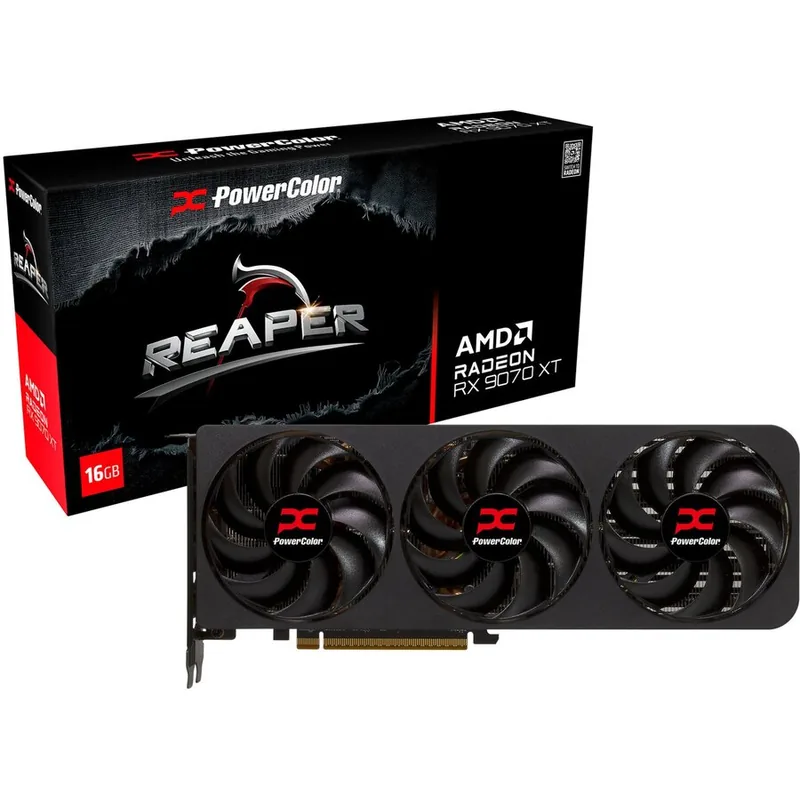 PowerColor Radeon RX 9070 XT Reaper 16GB GDDR6