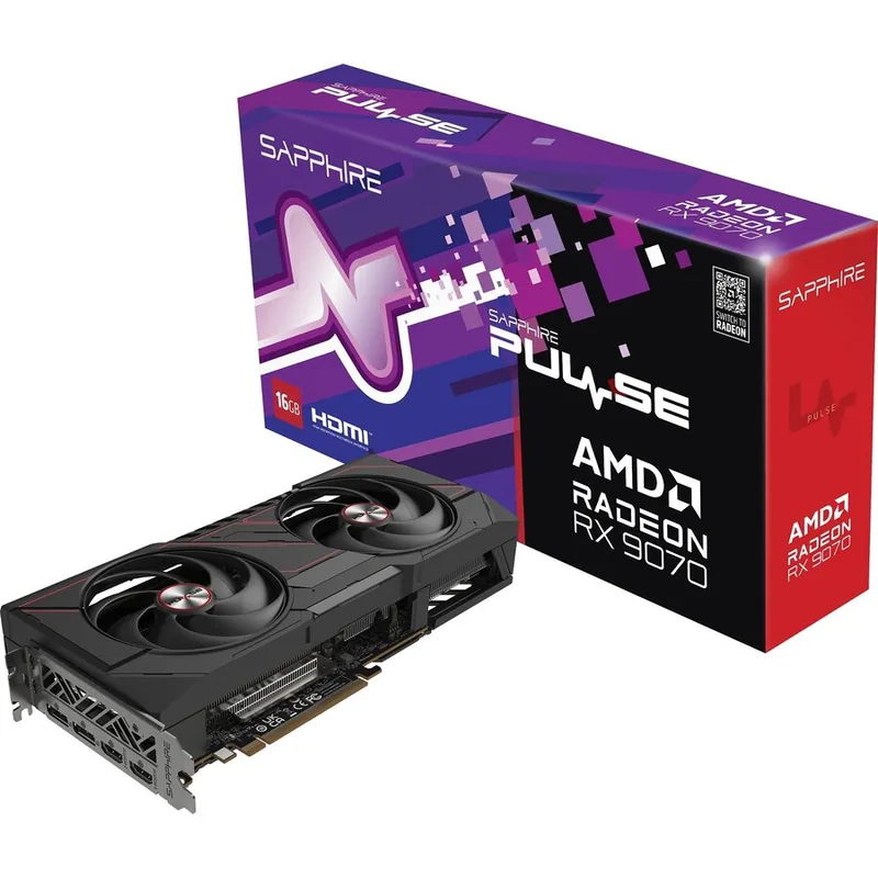 Sapphire PULSE Radeon RX 9070 16GB GDDR6