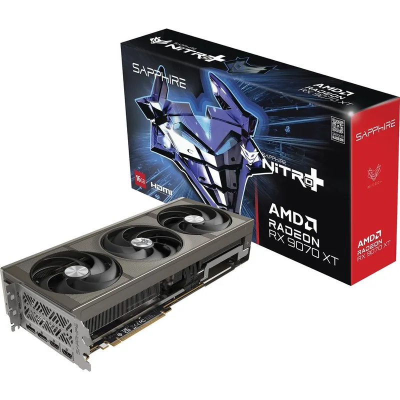 SAPPHIRE NITRO+ Radeon RX 9070 XT - imagine 2
