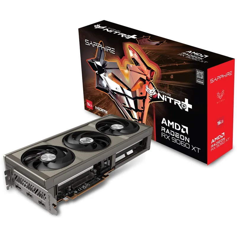 SAPPHIRE NITRO+ RX 9060 XT GAMING OC 16GB