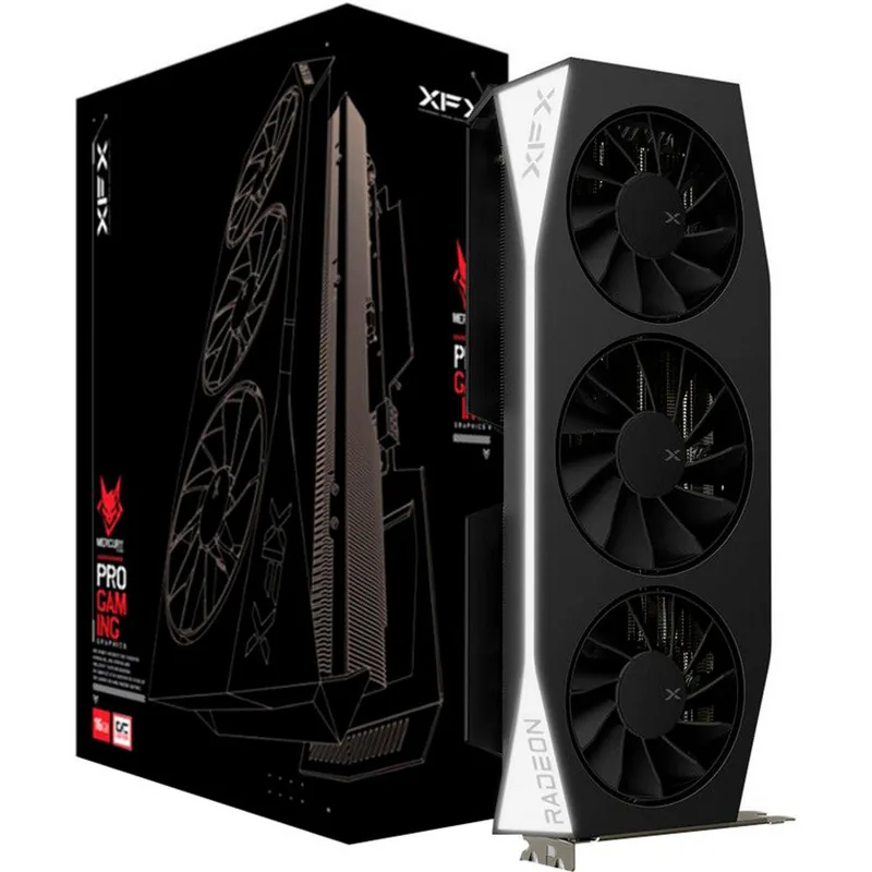 XFX RX 9060XT Mercury Gaming OC 16GB GDDR6 Negru