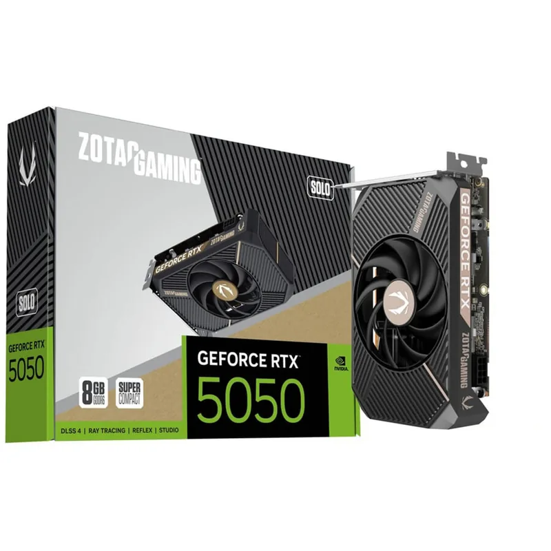 ZOTAC GAMING GeForce RTX 5050 SOLO 8GB GDDR6