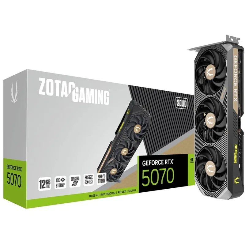 ZOTAC GeForce RTX 5070 SOLID 12GB
