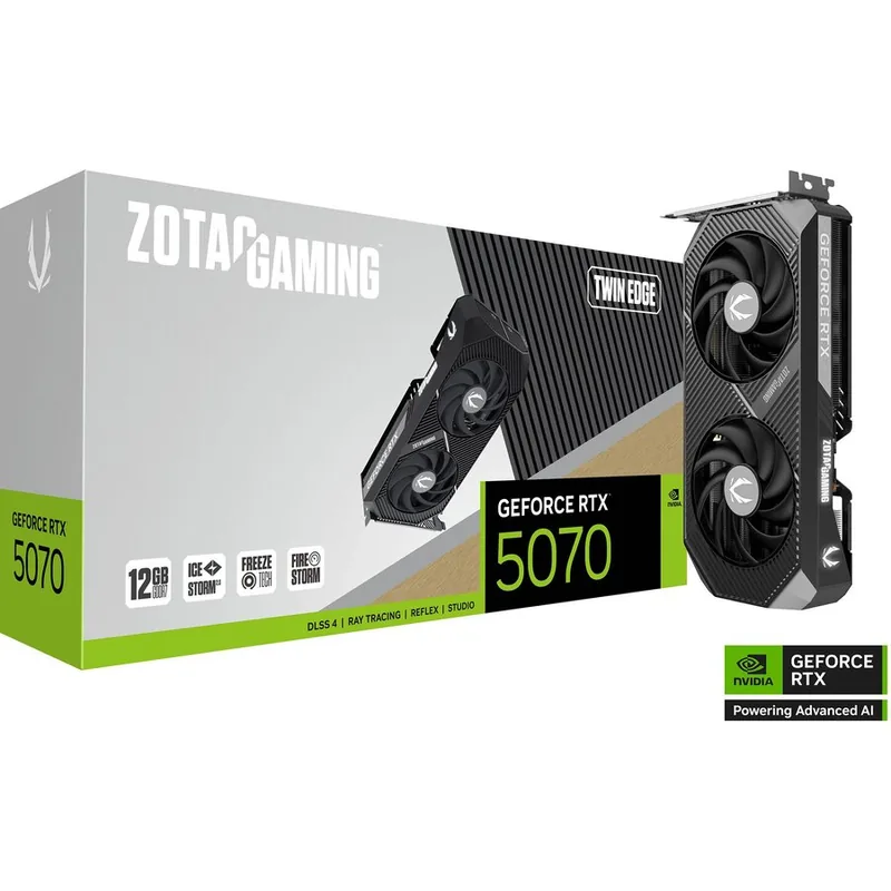 ZOTAC GeForce RTX 5070 Twin Edge 12GB