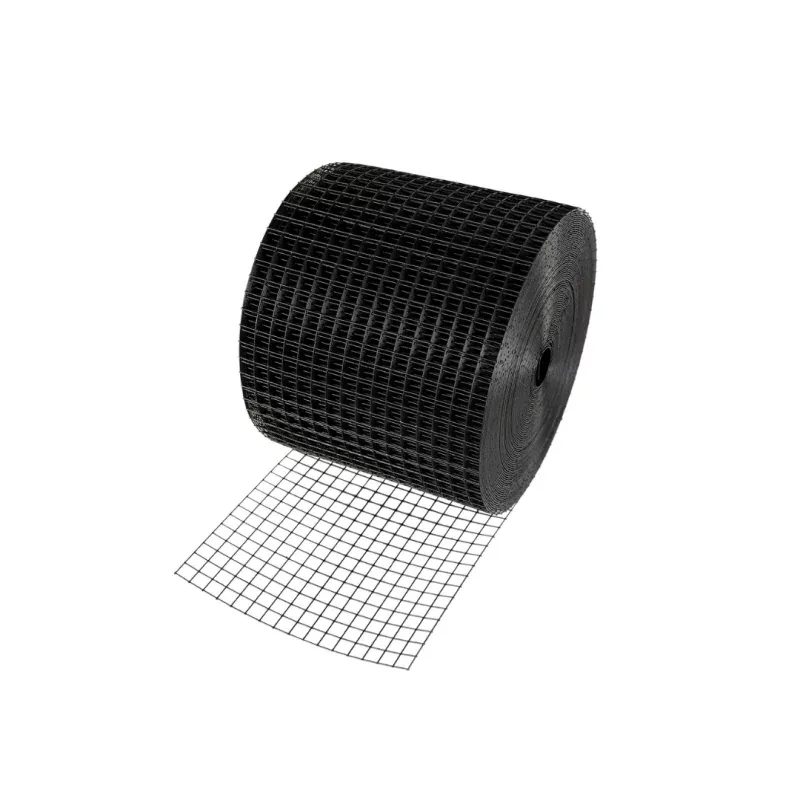 Plasa de Protectie Panouri Fotovoltaice SmartHeater Otel Zincat 150mm x 15m Negru