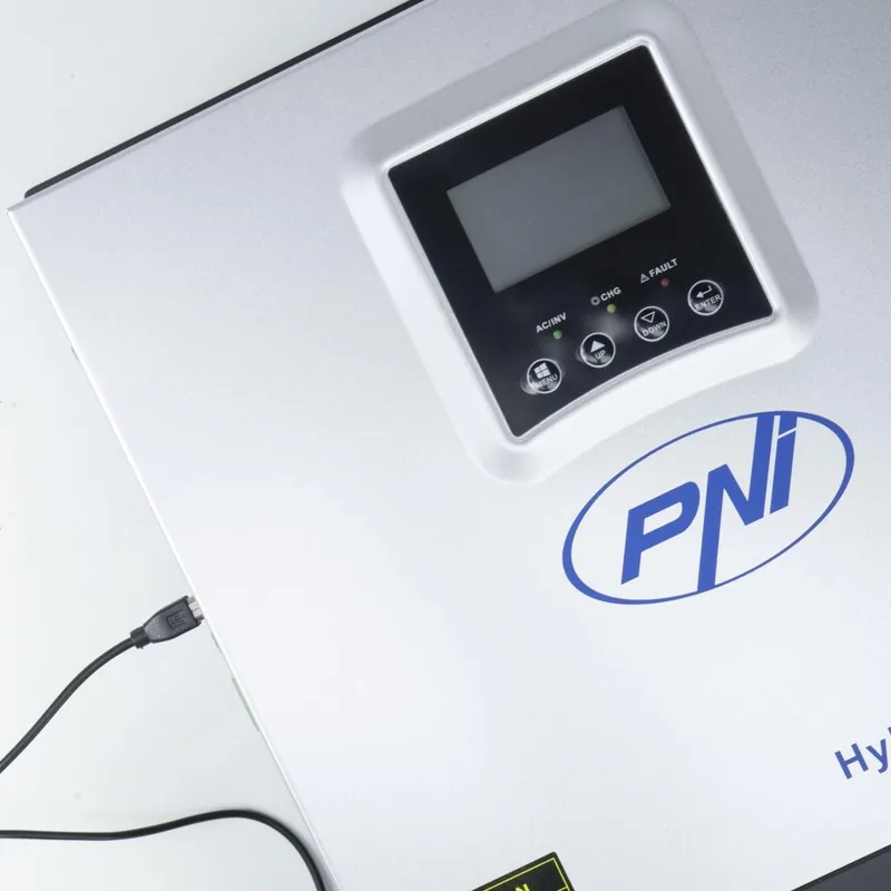 PNI GreenHouse SC1800C PRO 3000W 24V MPPT 60A Off Grid Hibrid Sinus Pur 28411 - imagine 6