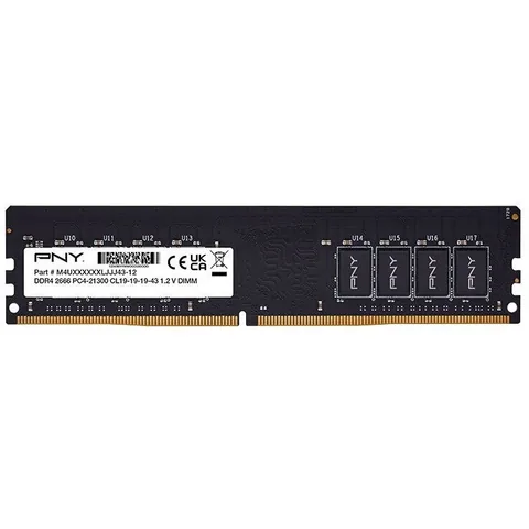 PNY 8GB DDR4 2666MHz CL19 Negru 1.2V