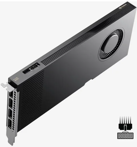 PNY RTX PRO 4000 Blackwell 24GB GDDR7 ECC Single Slot Small Box