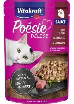 Plic Hrana Pentru Pisici Vitakraft Poesie Sauce Inima 85g