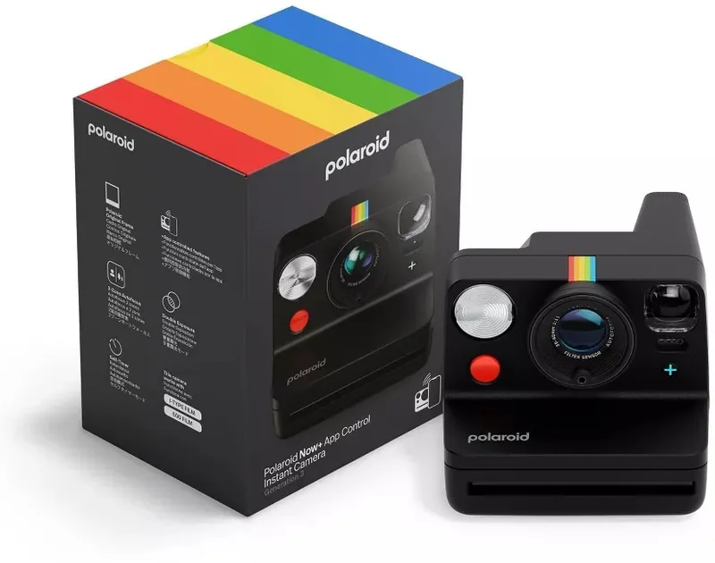 Polaroid Now+ Gen 3 Negru