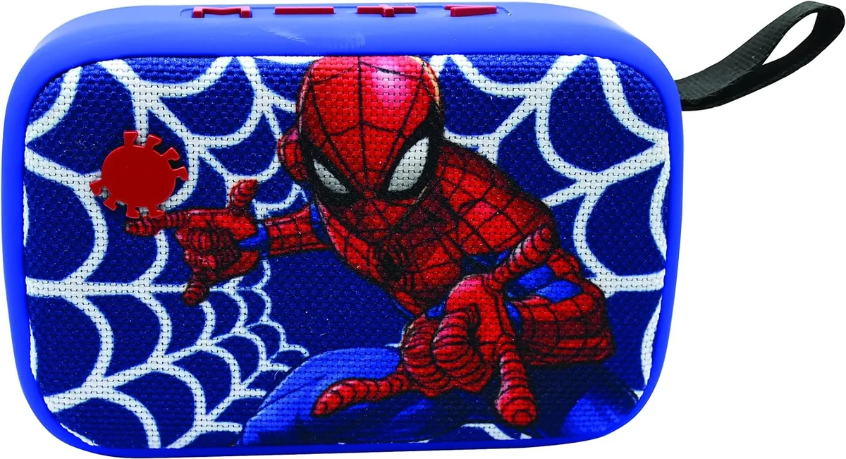 Boxă Portabilă Lexibook Spider-Man BT018SP Albastru/Rosu