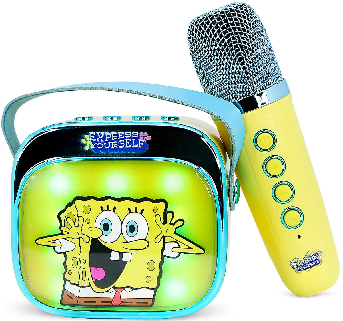 OTL Technologies SpongeBob SquarePants PopSing Karaoke Speaker Galben