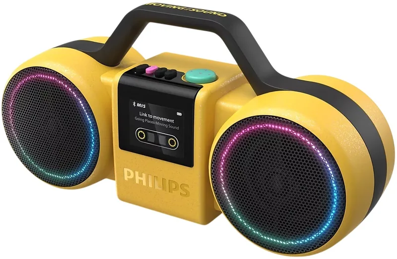 Philips Moving Sound TAMS60Y Galben