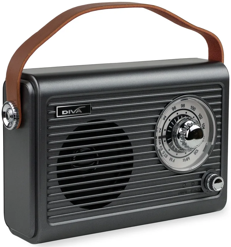 Diva Retro Box BT6500 Negru
