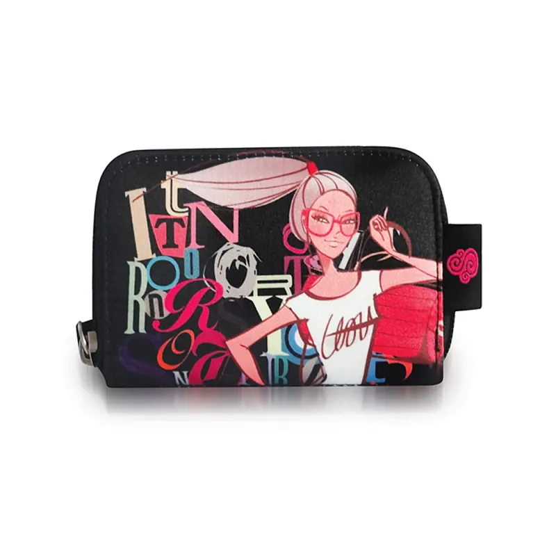 Portofel Colorino Instory Style Negru