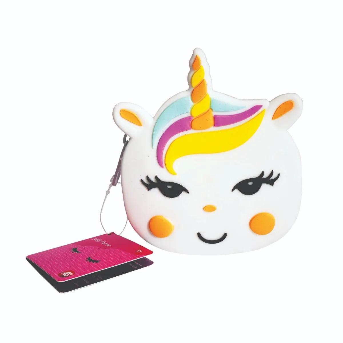 Portofel din Silicon As Company Jelly Purse Mic Unicorn