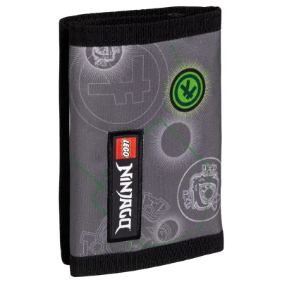 Portofel LEGO Ninjago 9x13cm cu Scai si Buzunar pentru Monede