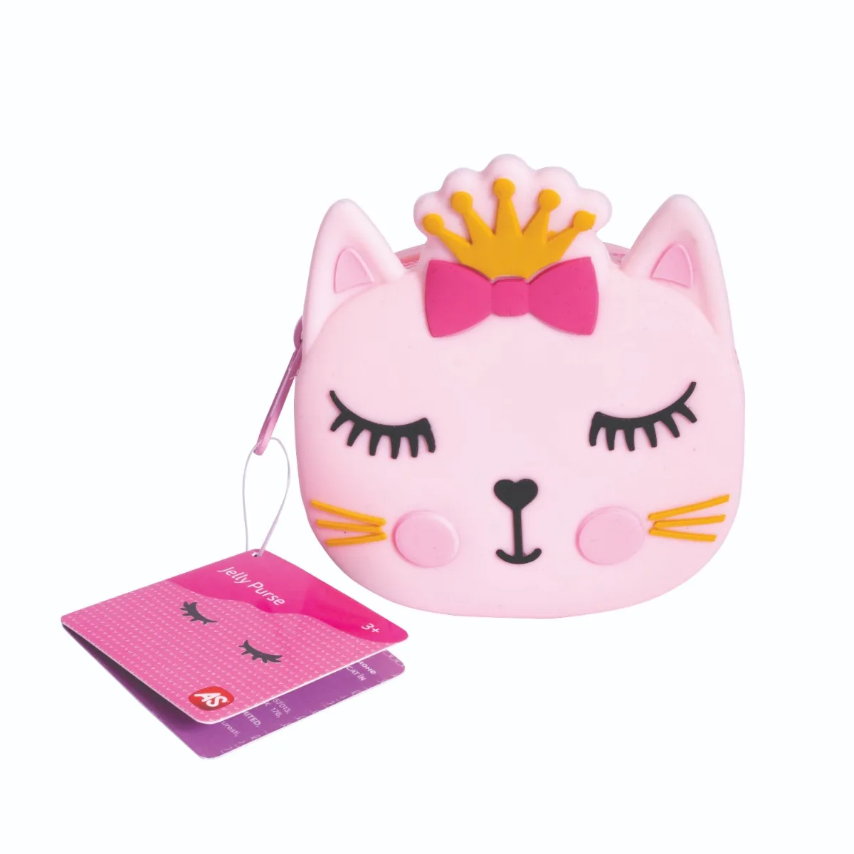 Portofel Mic din Silicon As Company Jelly Purse Pisicuta