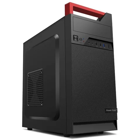 Power Train IK240710B Middle Tower Fara Sursa Negru Rosu
