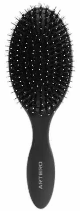 Perie de Păr Artero Graphite Oval Paddle Negru