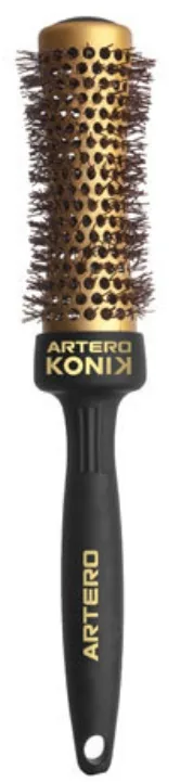 Perie de Păr Artero Konik 33mm Negru Auriu