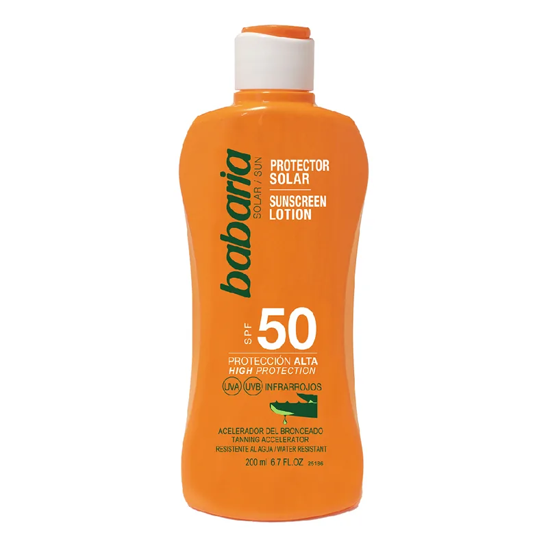 Protectie Solara Babaria Accelerator Bronzare SPF50 200ml