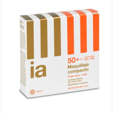 Pudra Compacta Interapothek SPF50+ 15g Naturala