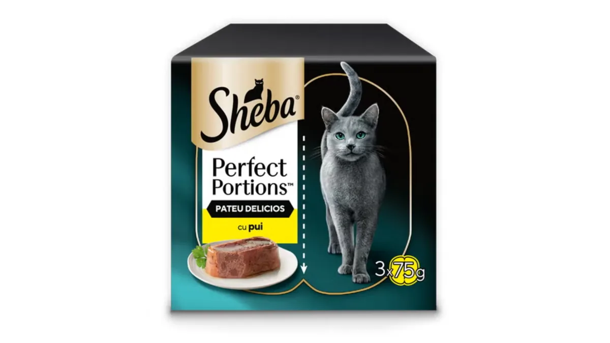 Hrana Umeda pentru Pisici Sheba Perfect Portions Pui 6x37.5g
