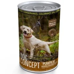 Conserva Câini Dog Concept 1240g Pui/Ficat