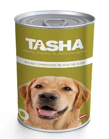 Conserva pentru Caini Tasha Pui 1240g