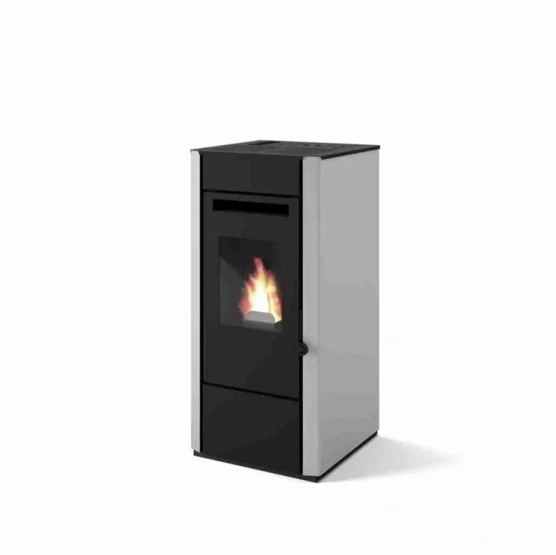 Punto Fuoco Elsa Soba pe Peleti 2.5-9.5kW Alb