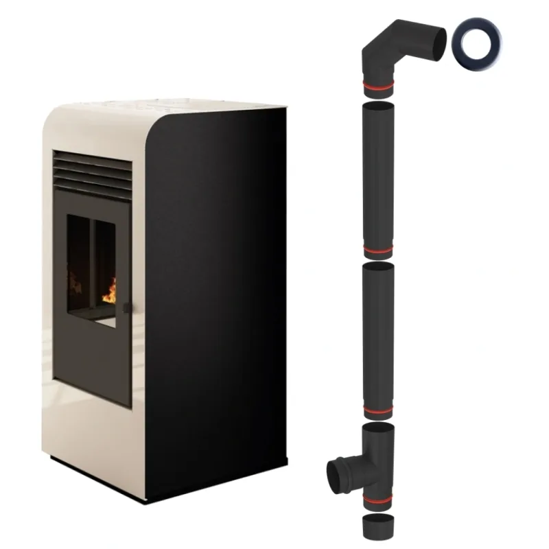 Punto Fuoco Giada Snow Soba pe Peleti 2.5-9.5KW