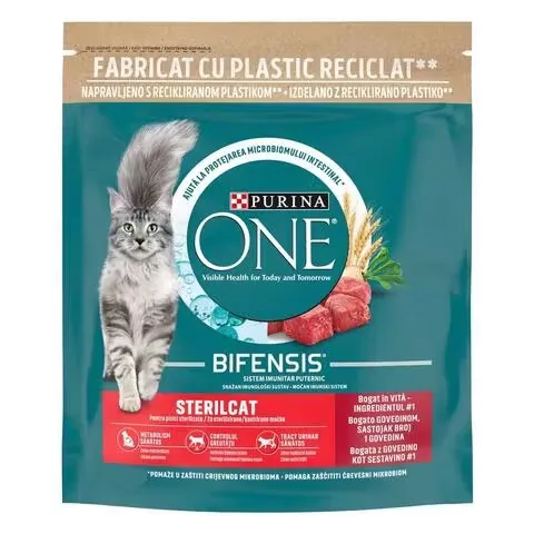 Hrana Uscata Pentru Pisici Purina ONE Sterilcat Vita Si Cereale Integrale 1.4kg