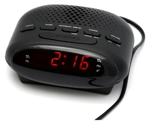 Ceas Radio Diva 2078 Negru