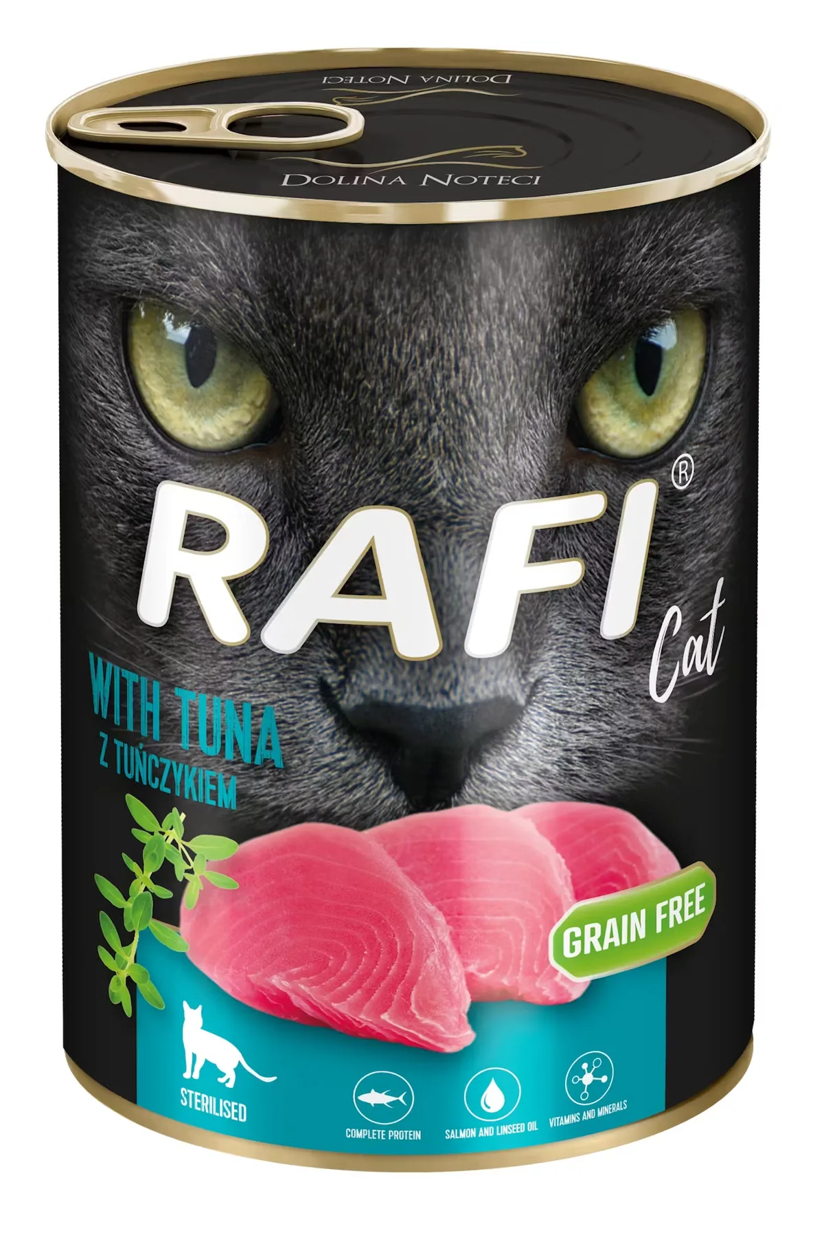 Hrana Umeda Pentru Pisici Sterilizate Rafi Cat Ton 400g