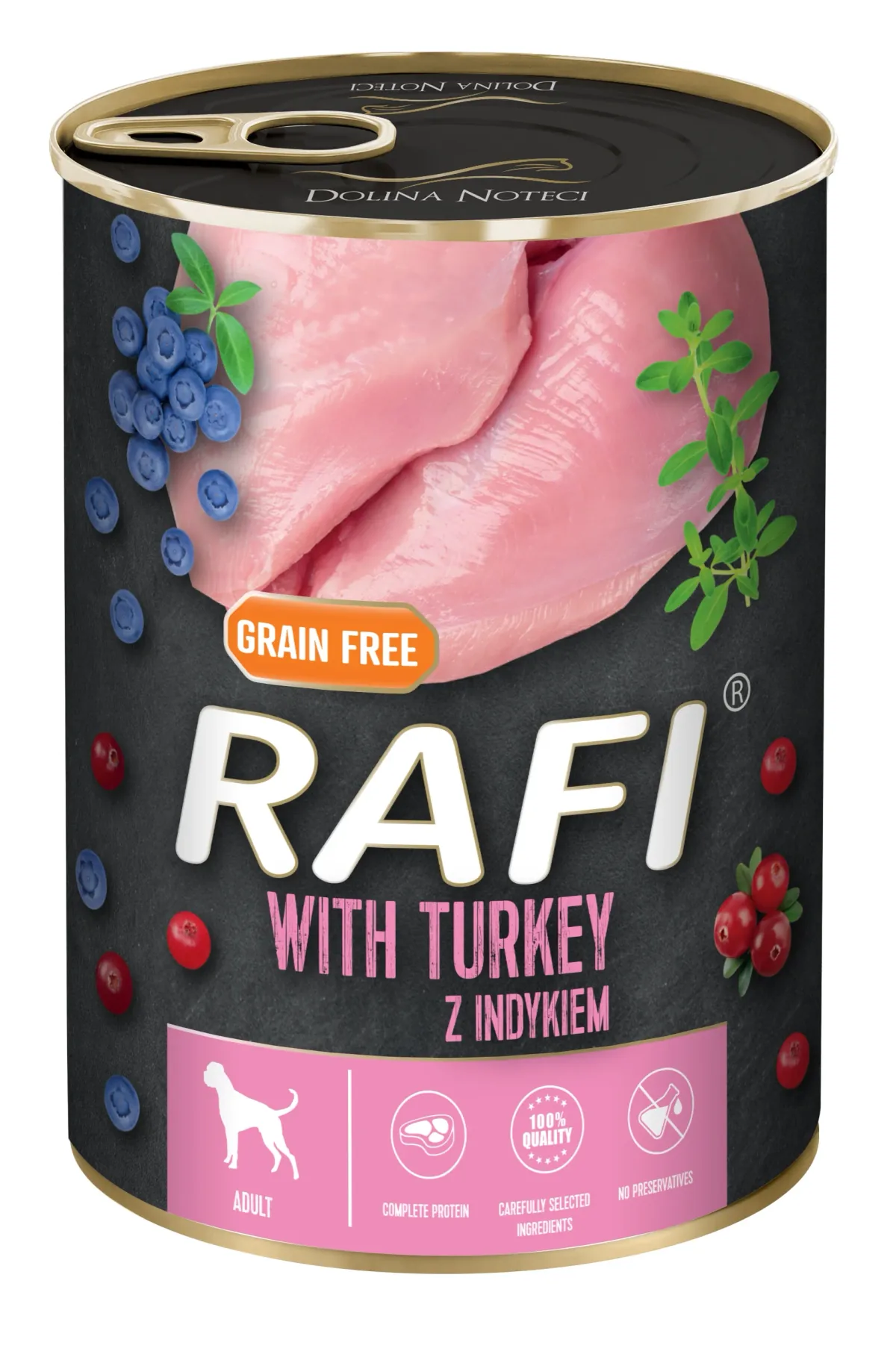 Hrana Umeda Caini Rafi Curcan si Afine 400g
