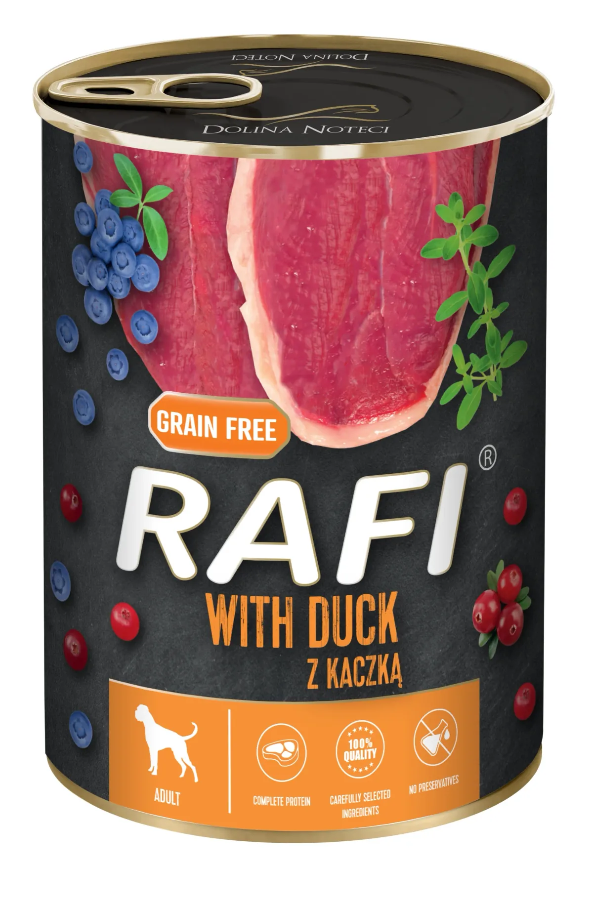 Hrana Umeda Caini Rafi Dog Rata si Afine 400g