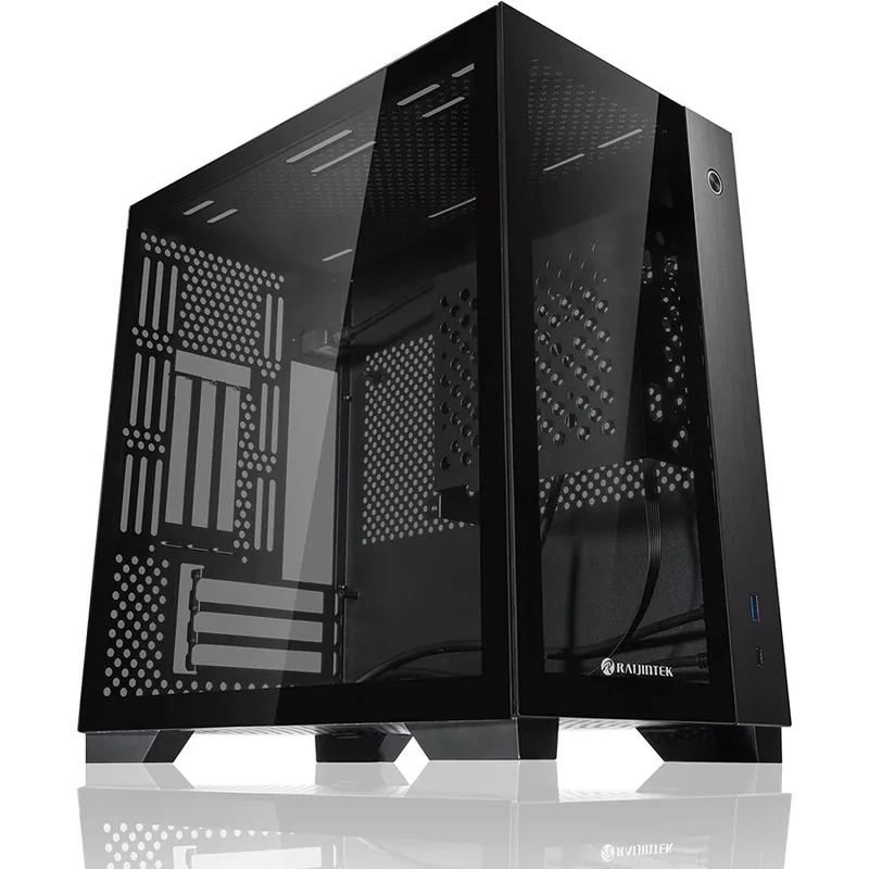 Raijintek PAEAN MINI Sticla Calita Negru
