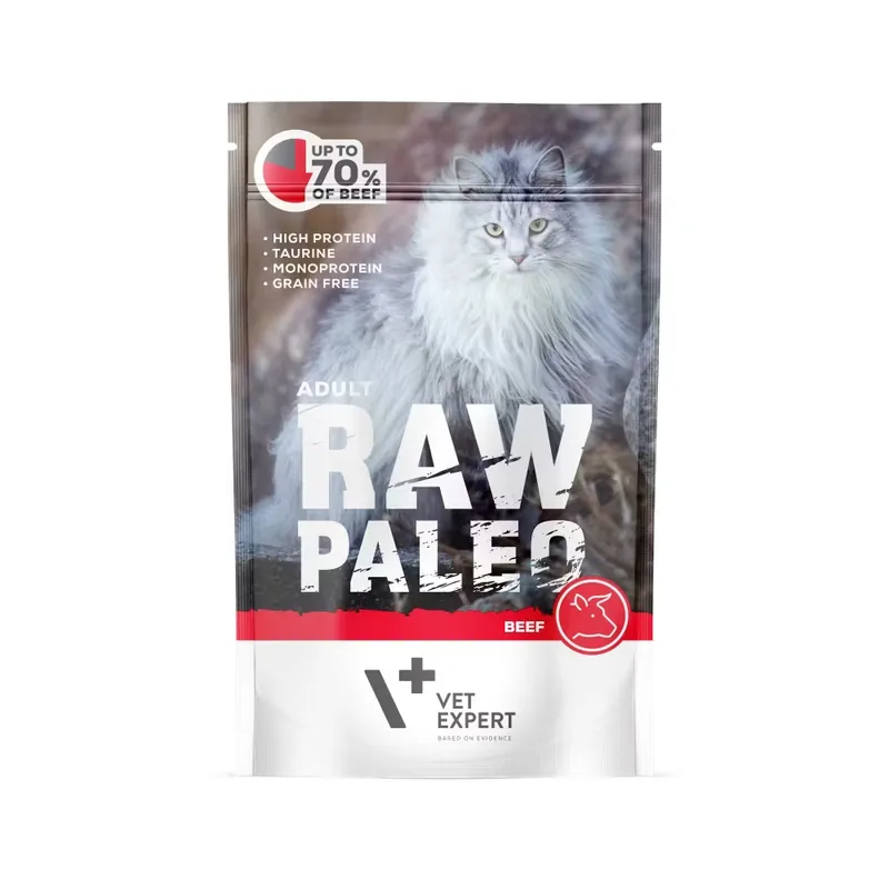 Hrana Umeda pentru Pisici Raw Paleo Adult Vita 100g