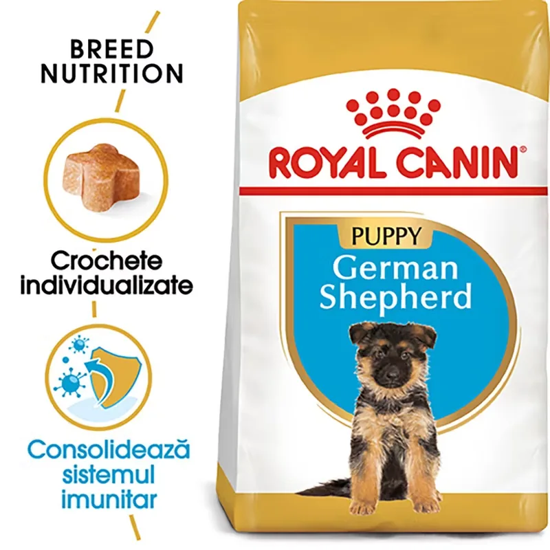 Hrana Uscata Caine Junior Royal Canin German Shepherd Puppy 3kg