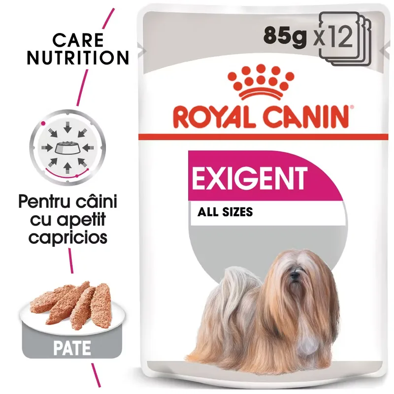 Hrana Umeda Caine Royal Canin Exigent Adult Pate Apetit Capricios 12x85g