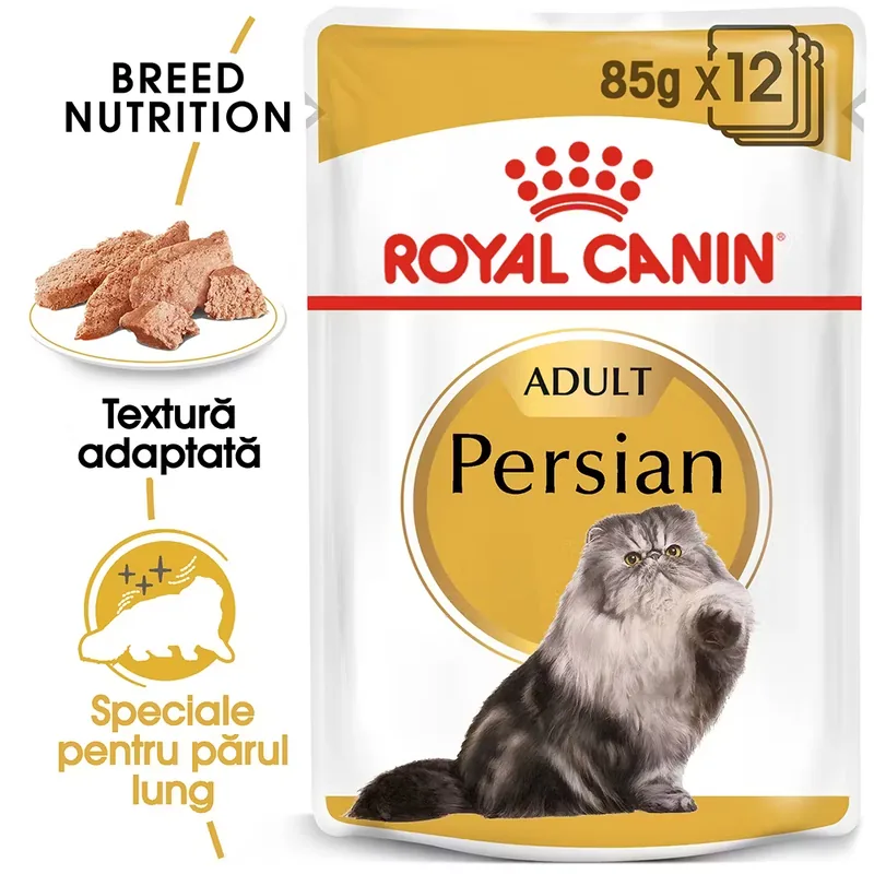 Hrana Umeda pentru Pisici Royal Canin Persian Adult Pate 12x85g