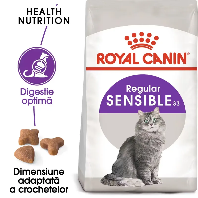 Hrana Uscata Pentru Pisici Royal Canin Sensible Adult 10kg